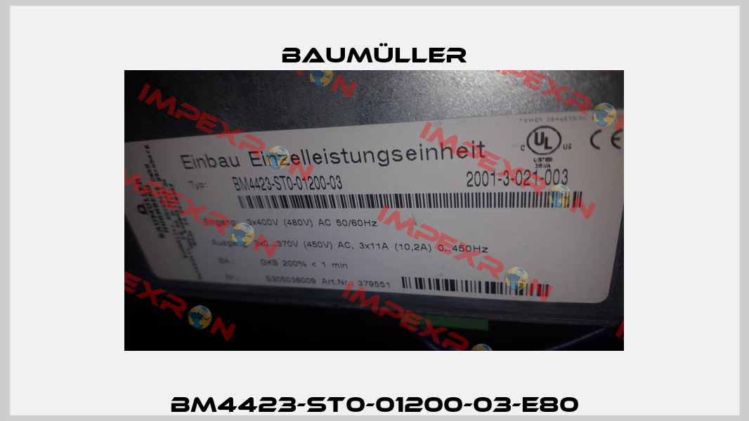 BM4423-ST0-01200-03-E80 Baumüller