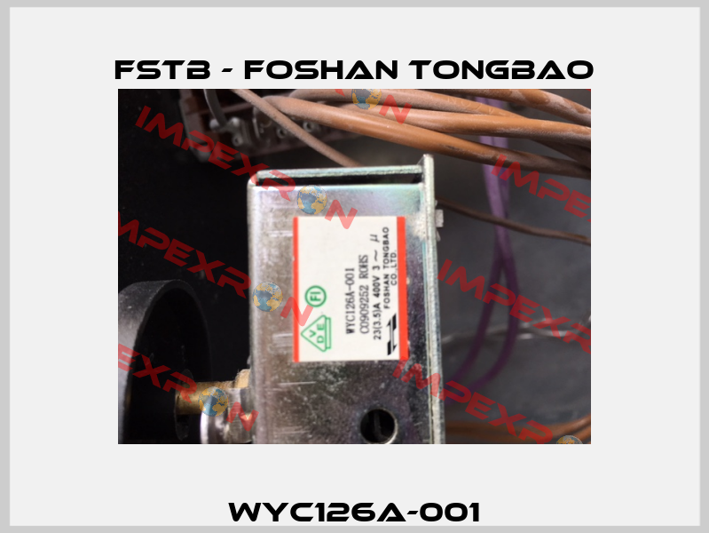 WYC126A-001 FSTB - Foshan Tongbao