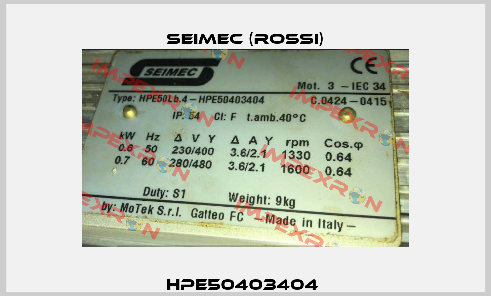 HPE50403404  Seimec (Rossi)