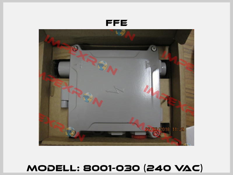 Modell: 8001-030 (240 Vac)  Ffe
