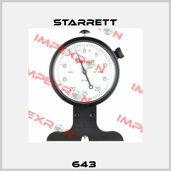 643  Starrett