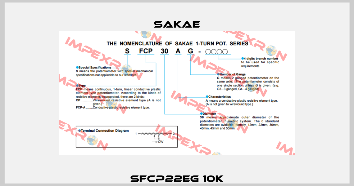 SFCP22EG 10K Sakae