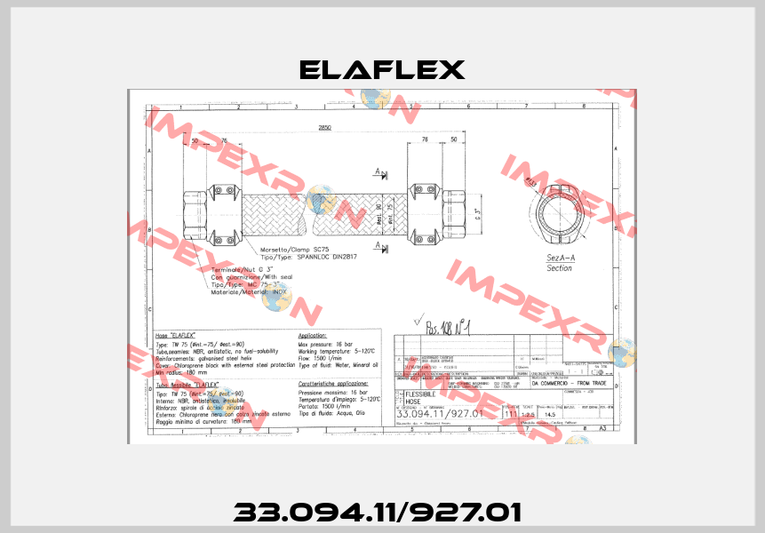 33.094.11/927.01  Elaflex