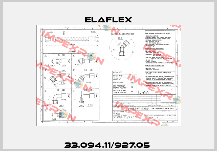 33.094.11/927.05  Elaflex