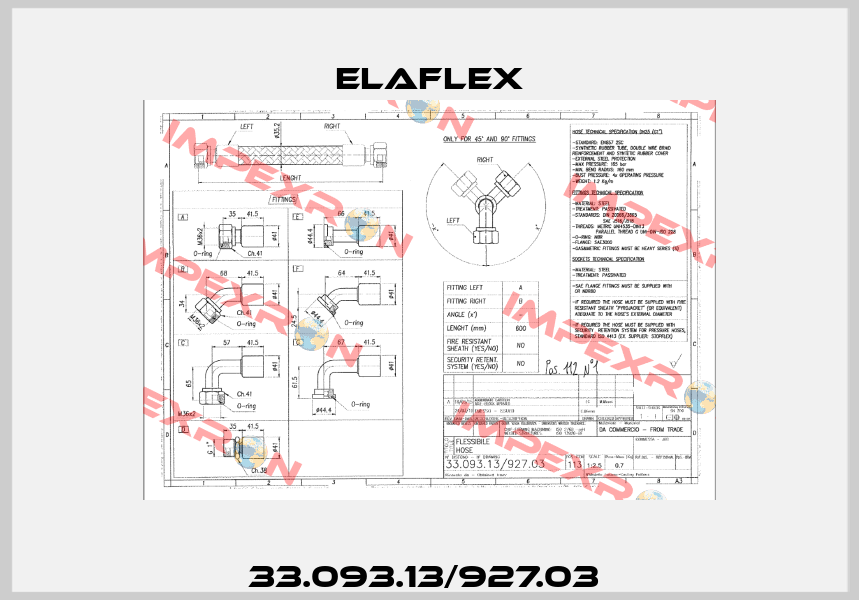 33.093.13/927.03  Elaflex