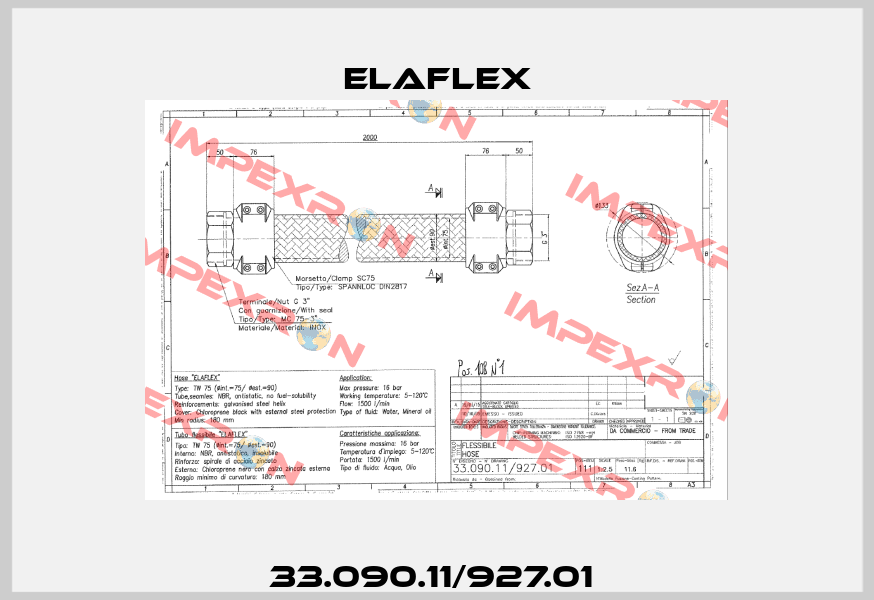 33.090.11/927.01  Elaflex
