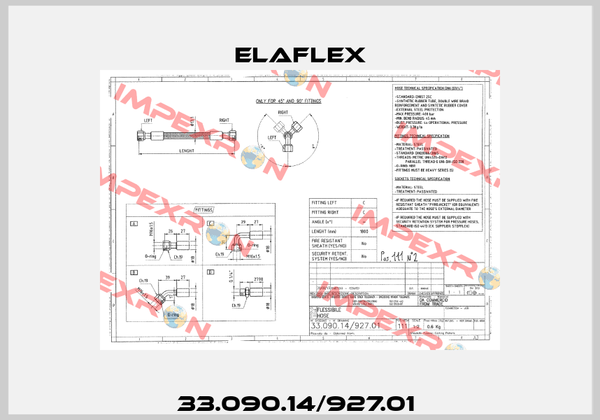 33.090.14/927.01  Elaflex