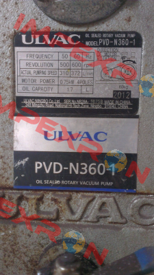 PVD-N360-1 ULVAC