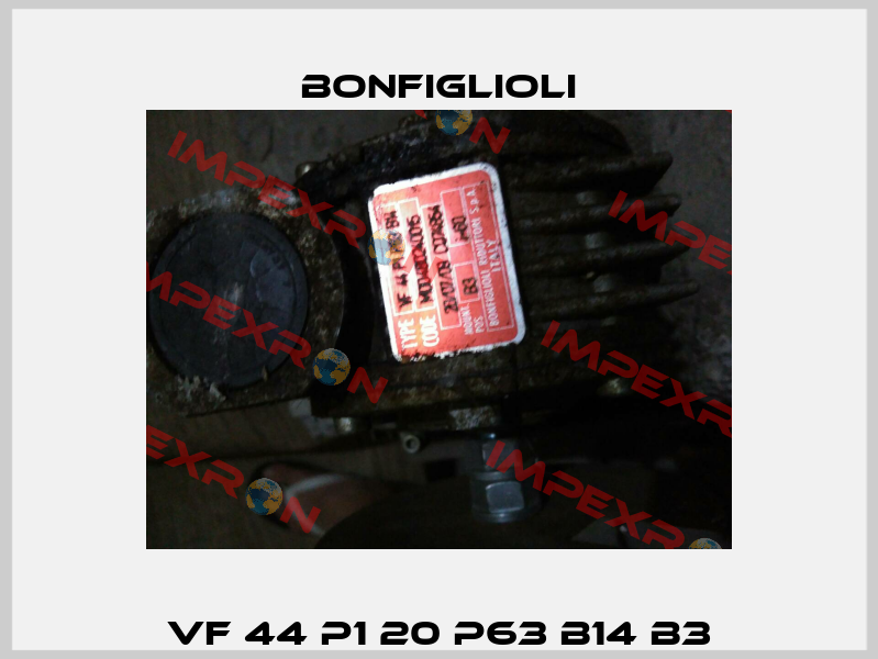 VF 44 P1 20 P63 B14 B3 Bonfiglioli