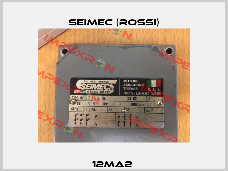 12MA2  Seimec (Rossi)