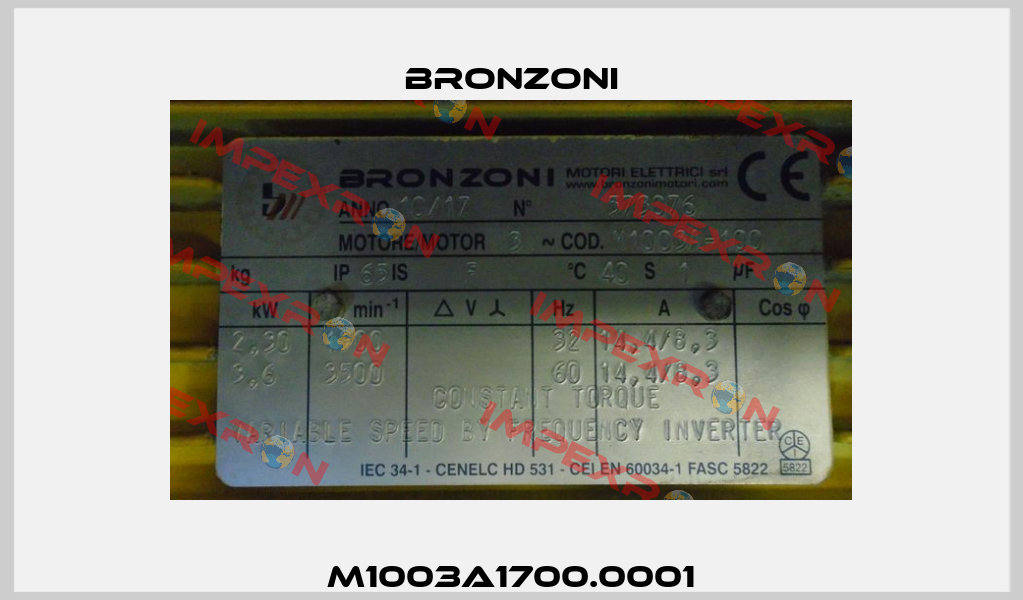 M1003A1700.0001 Bronzoni