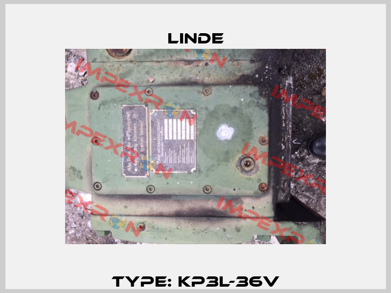 Type: KP3L-36V Linde