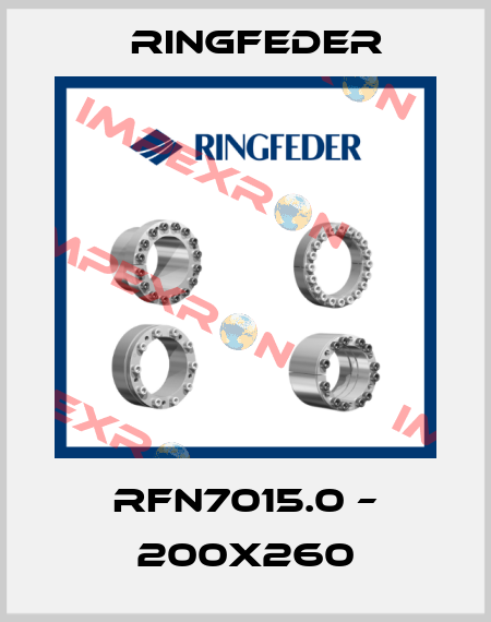 RFN7015.0 – 200X260 Ringfeder