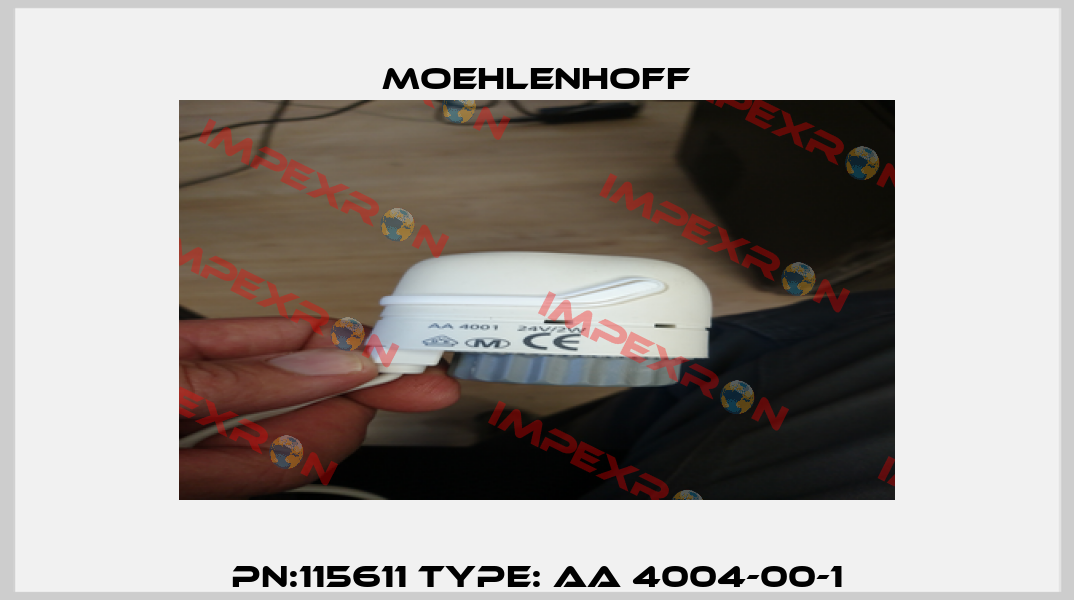 PN:115611 Type: AA 4004-00-1 Moehlenhoff