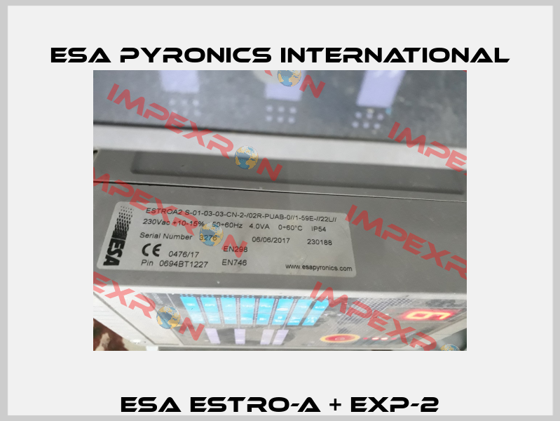 ESA ESTRO-A + EXP-2 ESA Pyronics International