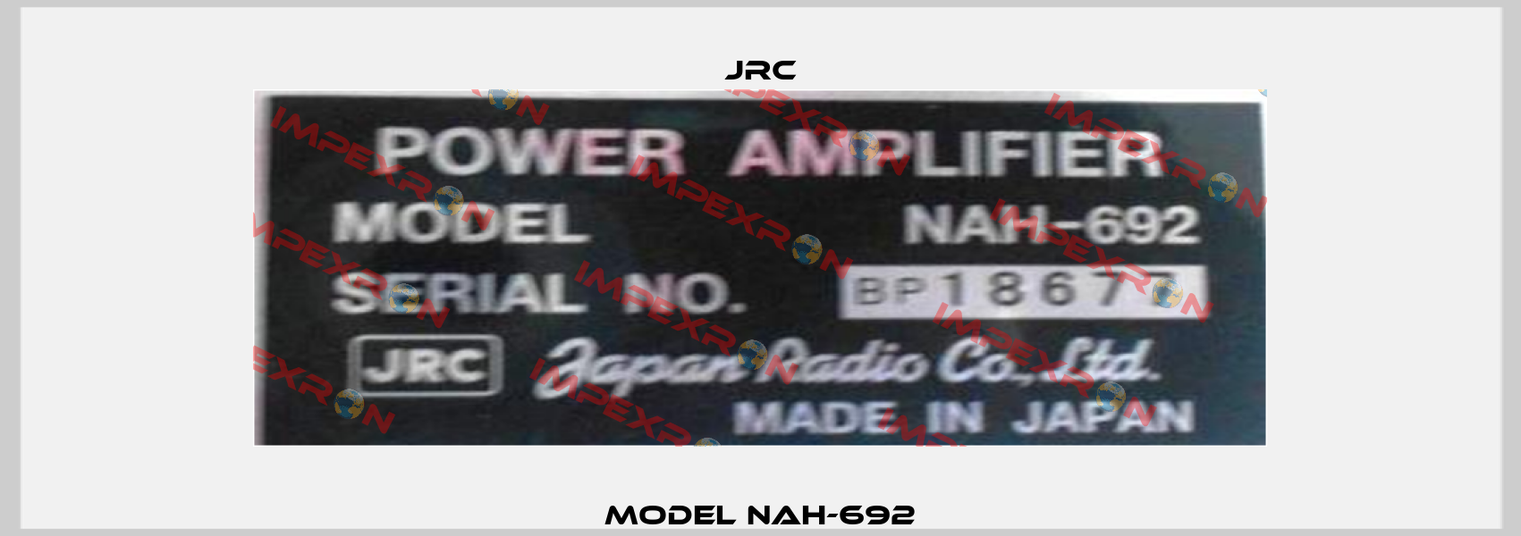 Model NAH-692 Jrc