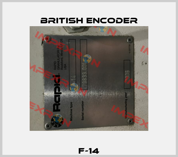 F-14 British Encoder