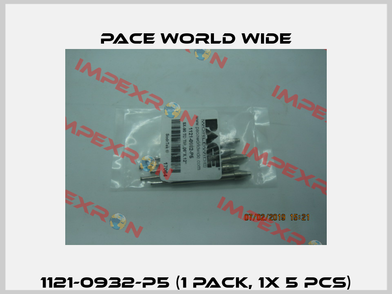 1121-0932-P5 (1 pack, 1x 5 pcs) Pace World Wide