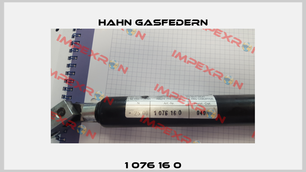 1 076 16 0 Hahn Gasfedern