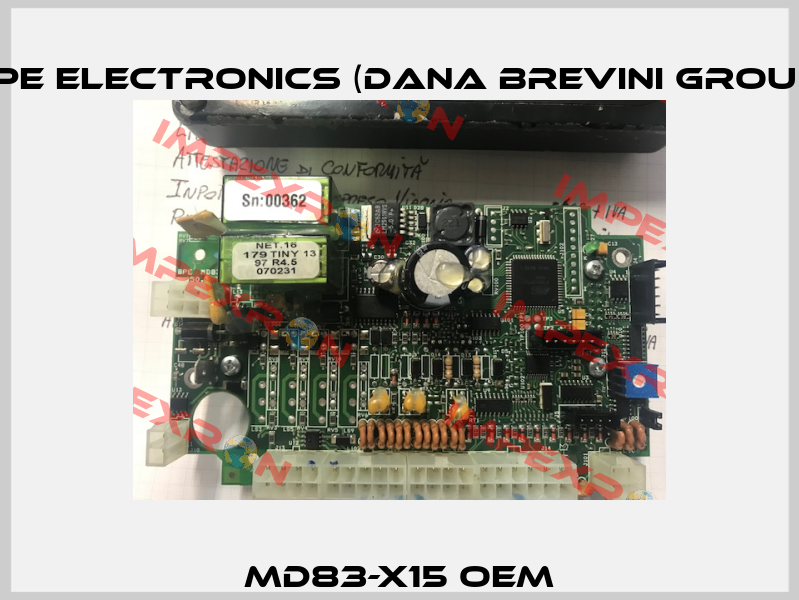 MD83-X15 OEM BPE Electronics (Dana Brevini Group)