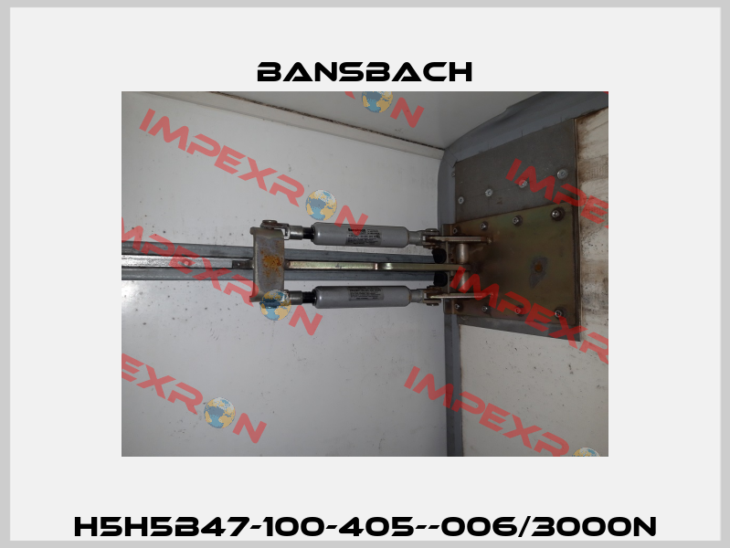 H5H5B47-100-405--006/3000N Bansbach