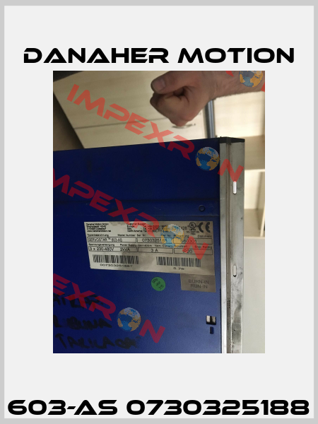 603-AS 0730325188 Danaher Motion