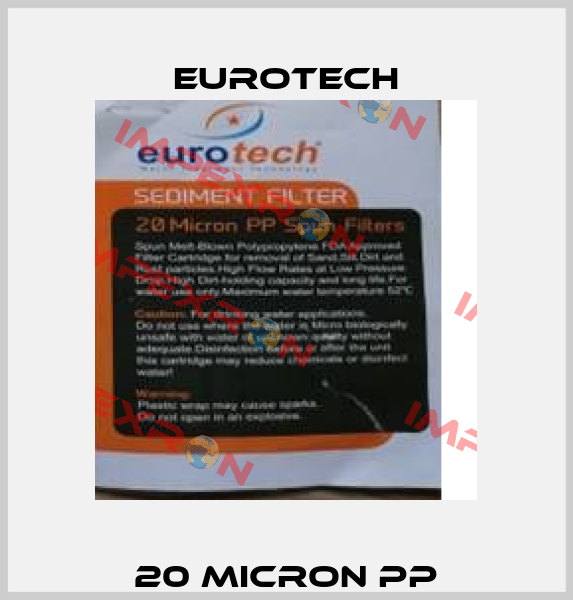 20 Micron PP EUROTECH