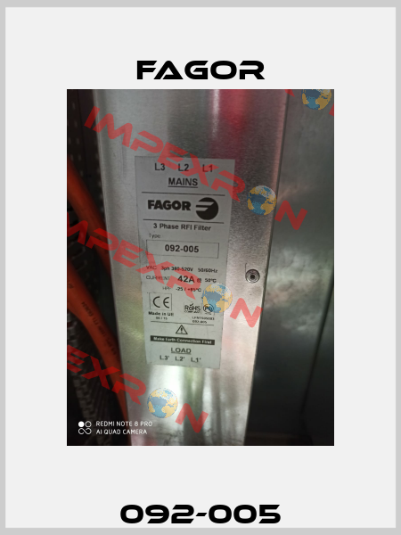 092-005 Fagor