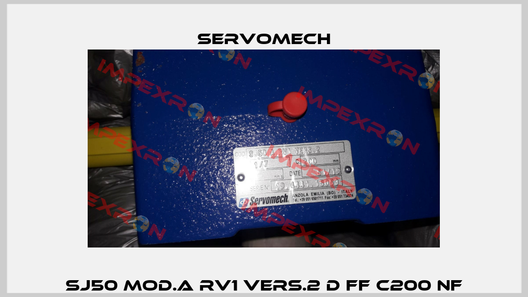 SJ50 MOD.A RV1 VERS.2 D FF C200 NF Servomech