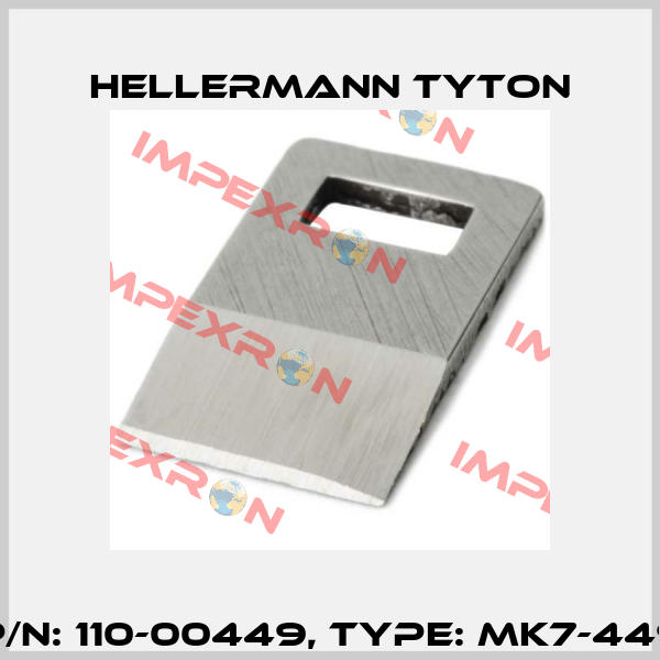 P/N: 110-00449, Type: MK7-449 Hellermann Tyton