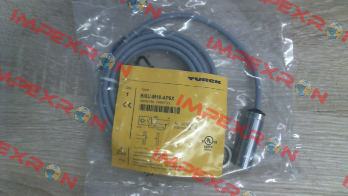 p/n: 1644733, Type: BI8U-M18-AP6X Turck