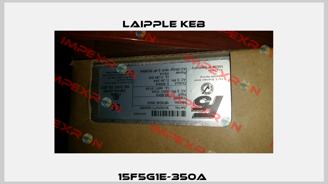15F5G1E-350A  LAIPPLE KEB