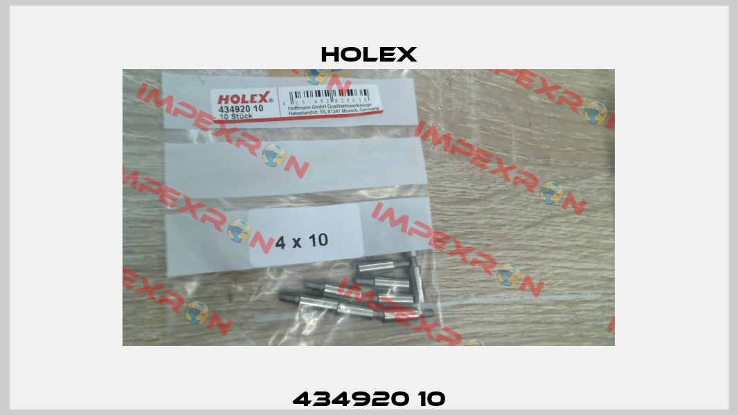 434920 10 Holex