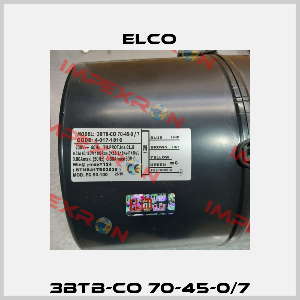 3BTB-CO 70-45-0/7 Elco