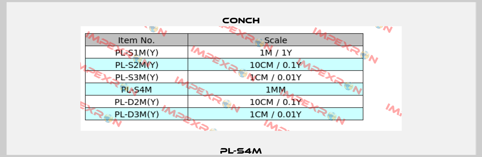 PL-S4M Conch