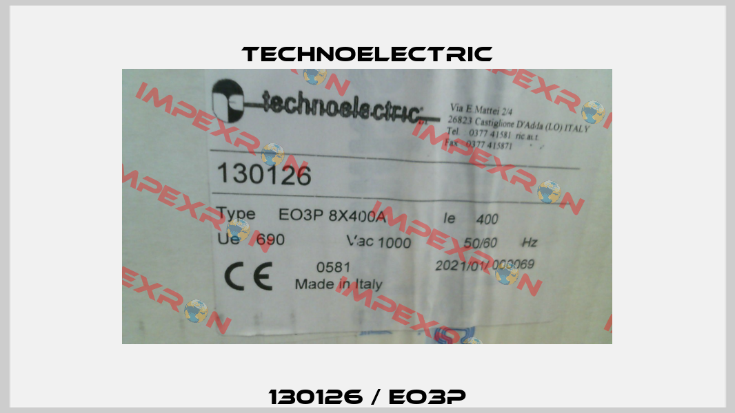 130126 / EO3P Technoelectric
