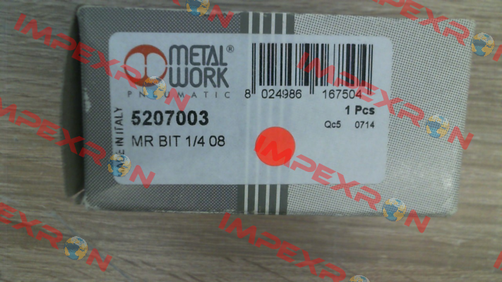 p/n: 5207003; Type: MR BIT 1/4 08 Metal Work