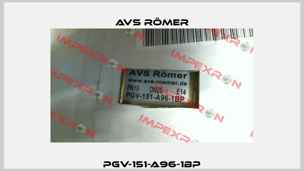 PGV-151-A96-1BP Avs Römer