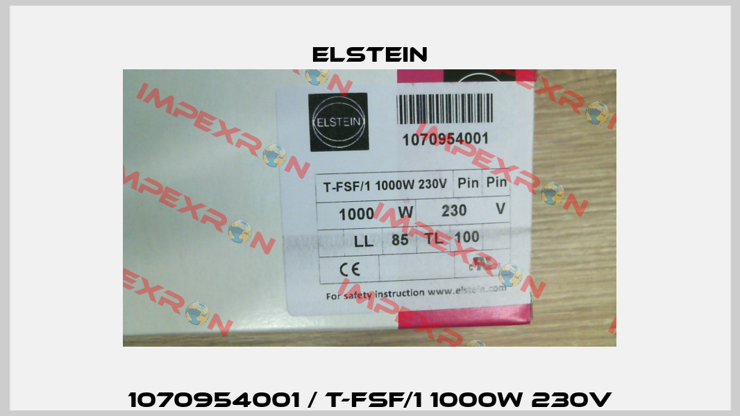 1070954001 / T-FSF/1 1000W 230V Elstein