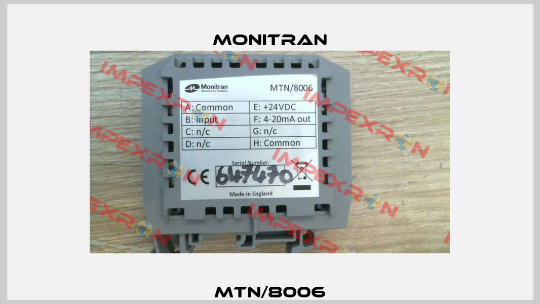 MTN/8006 Monitran