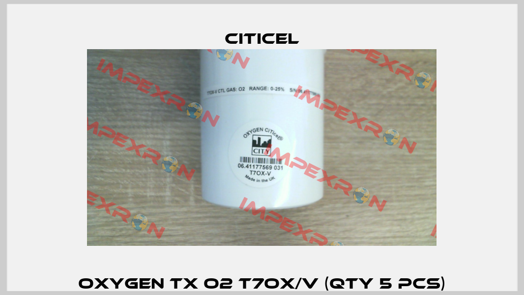 Oxygen Tx O2 T7OX/V (Qty 5 pcs) Citicel