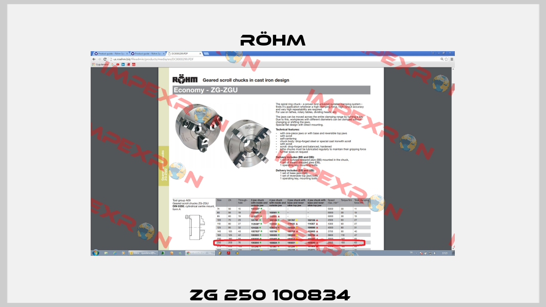 ZG 250 100834  Röhm