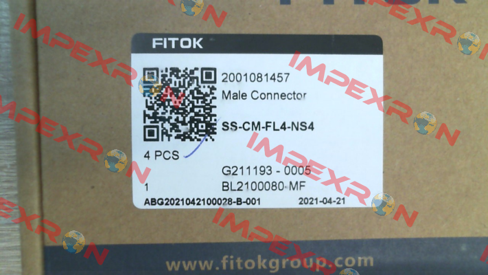 SS-CM-FL4-NS4 Fitok