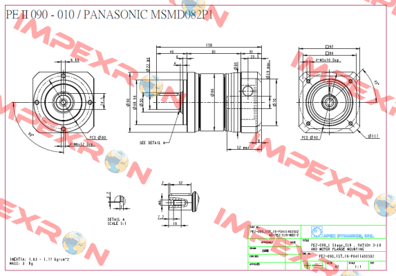 90090PEII090-010 Apex Dynamics