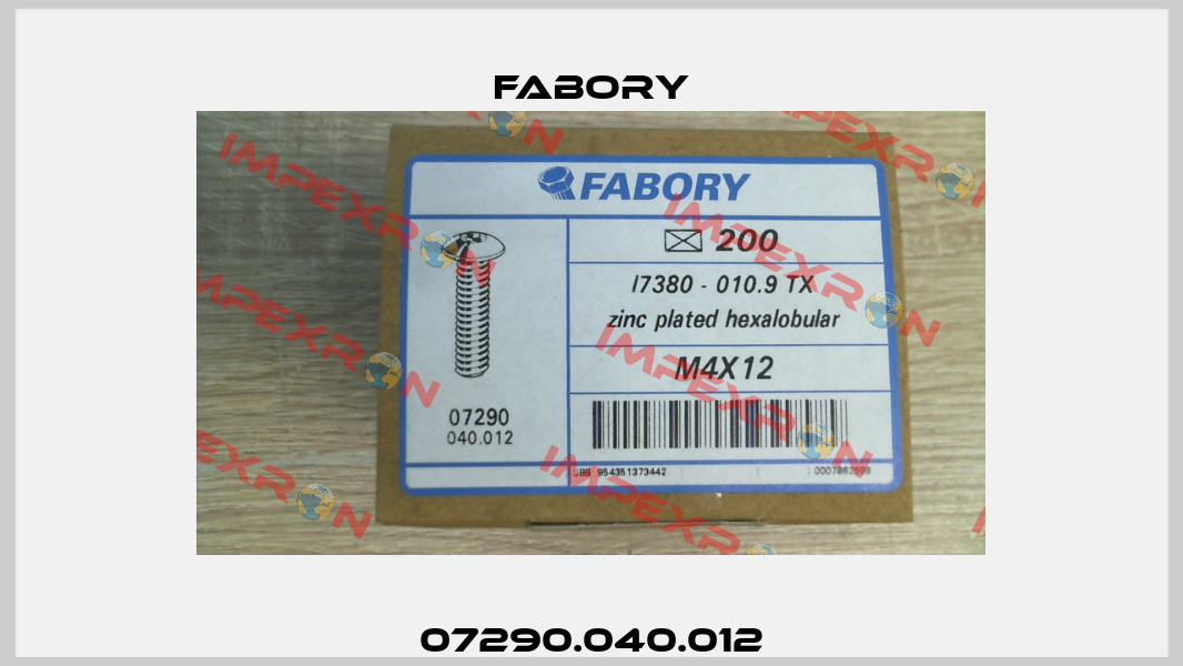 07290.040.012 Fabory