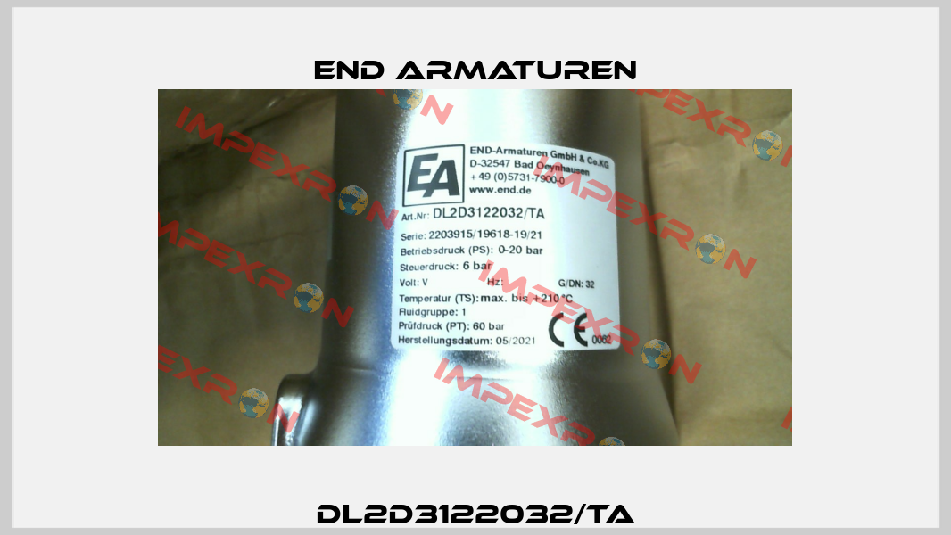 DL2D3122032/TA End Armaturen