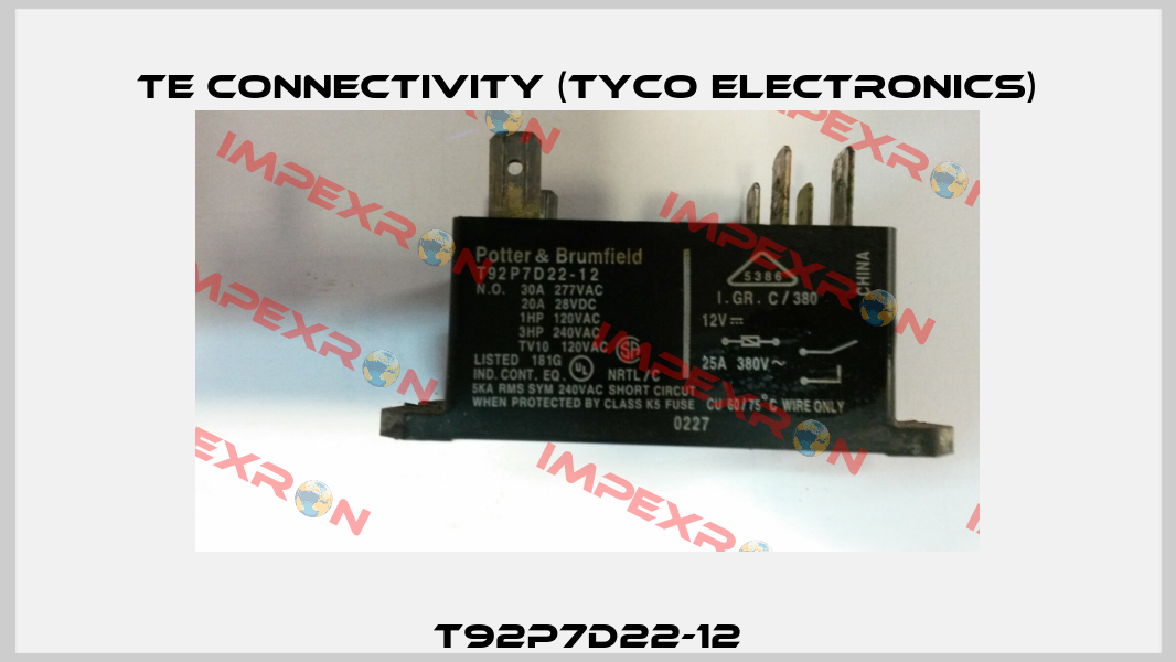T92P7D22-12 TE Connectivity (Tyco Electronics)