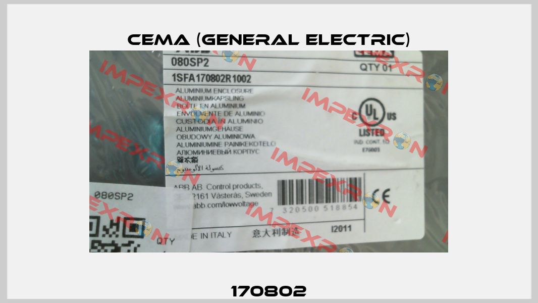 170802 Cema (General Electric)