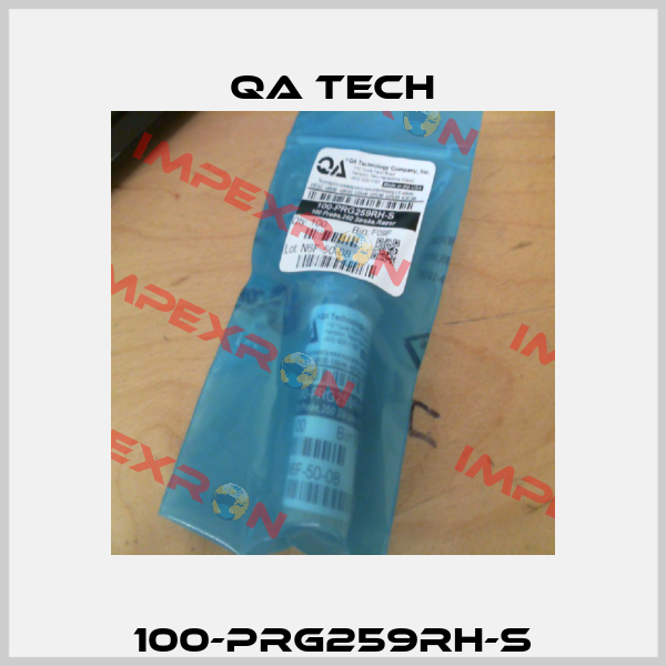 100-PRG259RH-S QA Tech