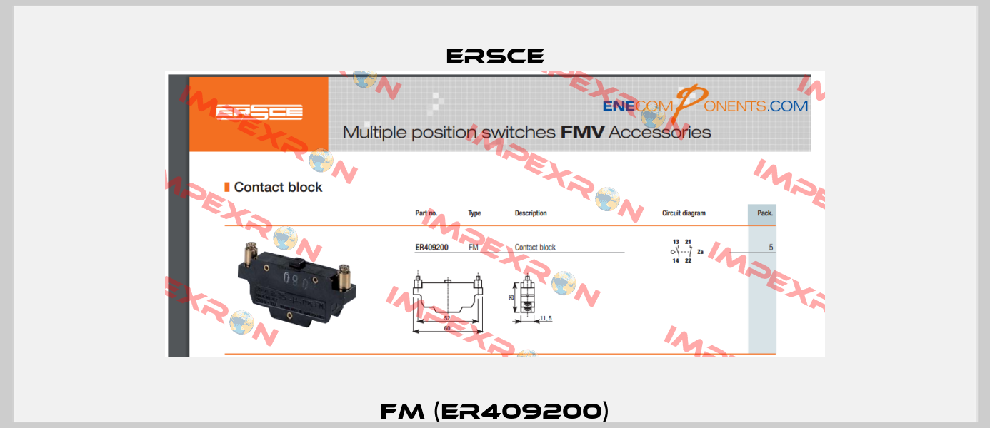 FM (ER409200) Ersce
